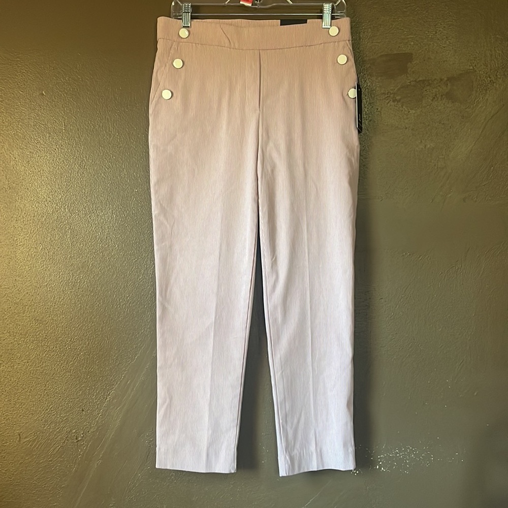 Jules and Leopold Striped Capri Pants / Size Medium